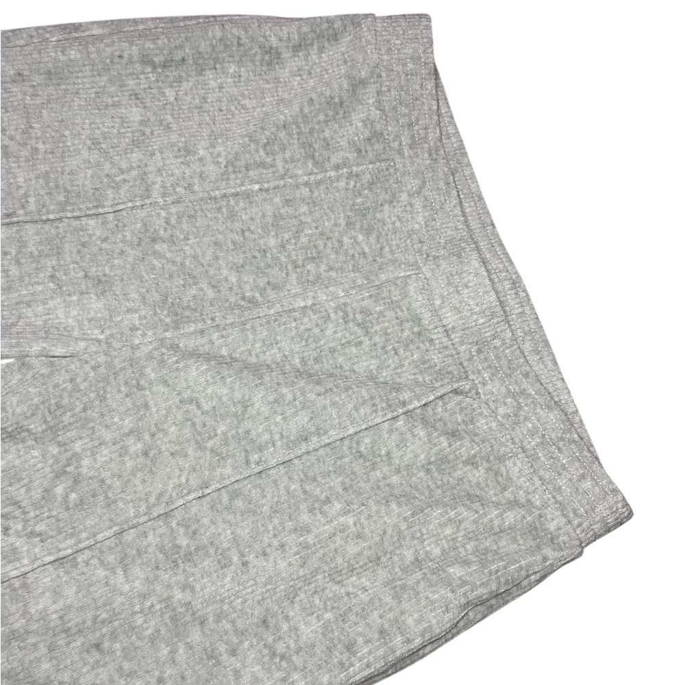 Aerie Groove On Ribbed Velour Flare Pants in Gray - Picture 8 of 12